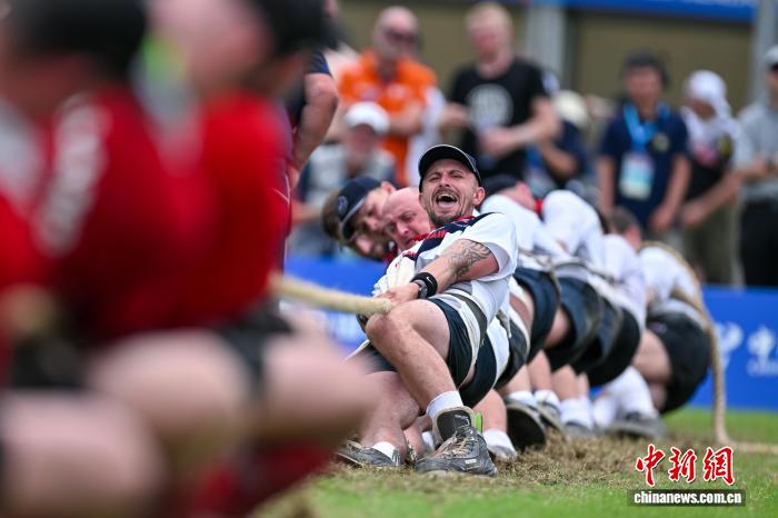 英国队夺冠绳索串联全球体育精神